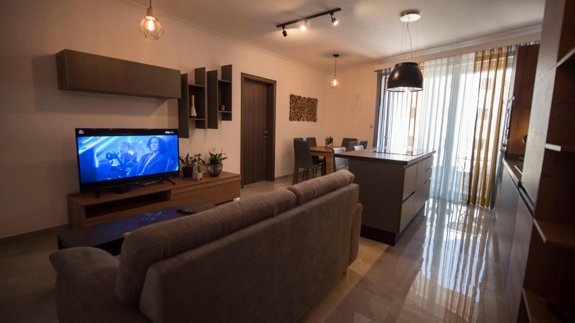 Msiebah Court San Gwann Modern Apt Near Sliema And St Julians Exteriér fotografie