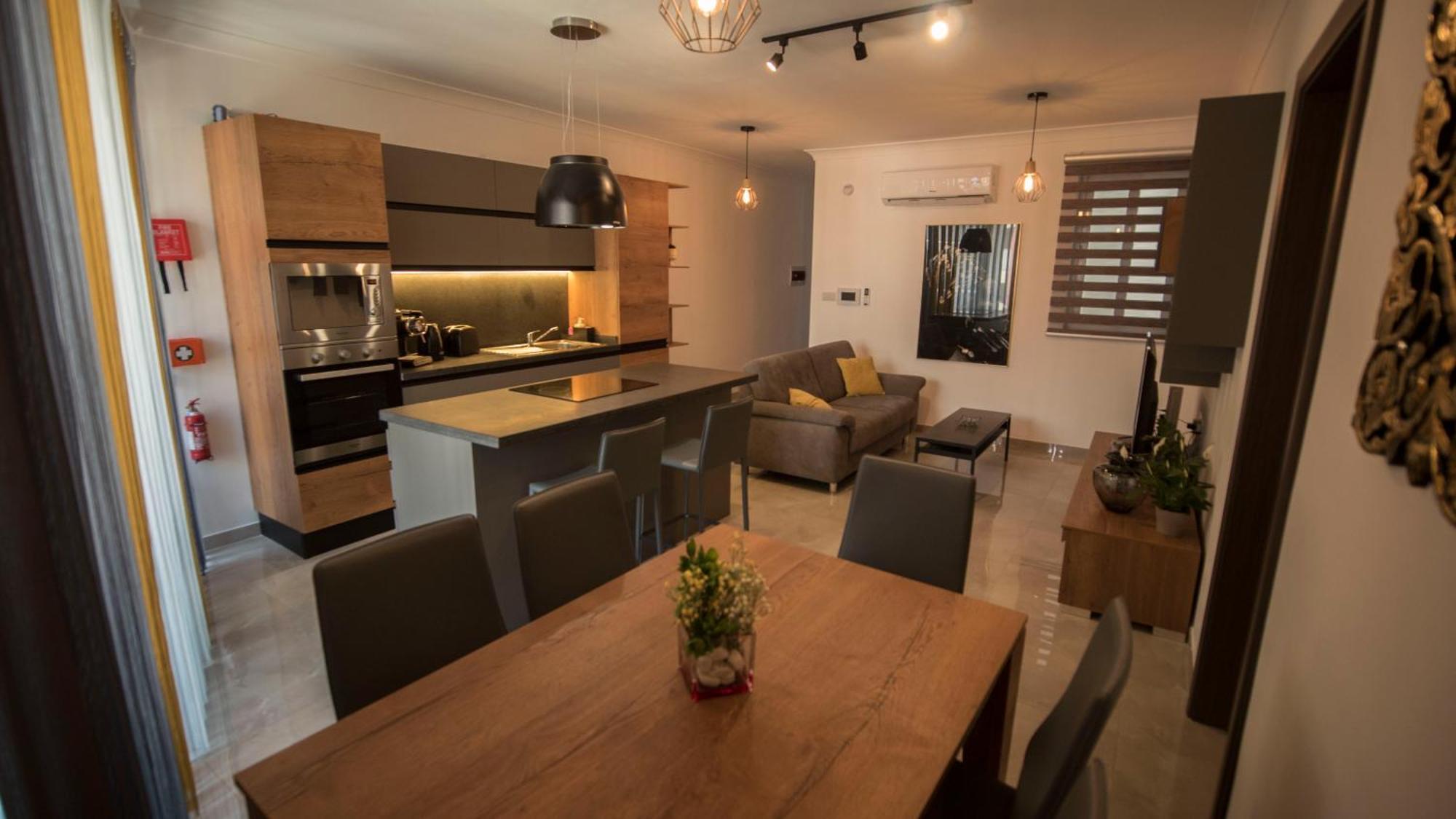 Msiebah Court San Gwann Modern Apt Near Sliema And St Julians Exteriér fotografie